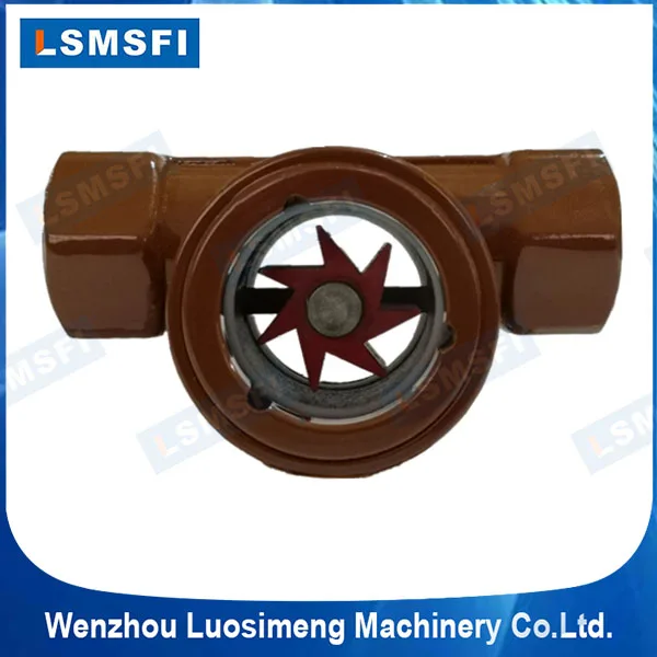 LSMSFI Visible Rotor Sight Glass Flow Indicator