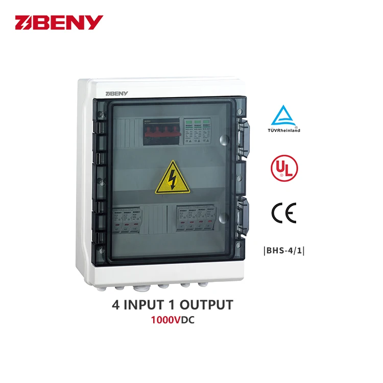 BENY Solar Combiner Box 4 в 1, встроенный