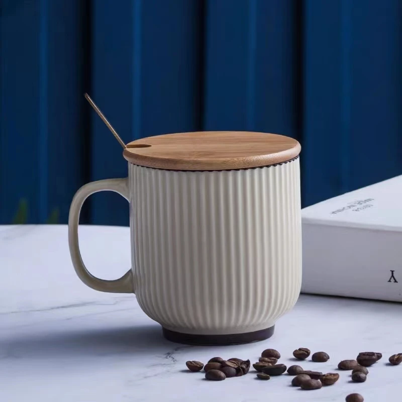 Groothandel Morden Ceramic Coffee Mug With Handle Multi-colored Custom Nordic Matte Mug Cup factory