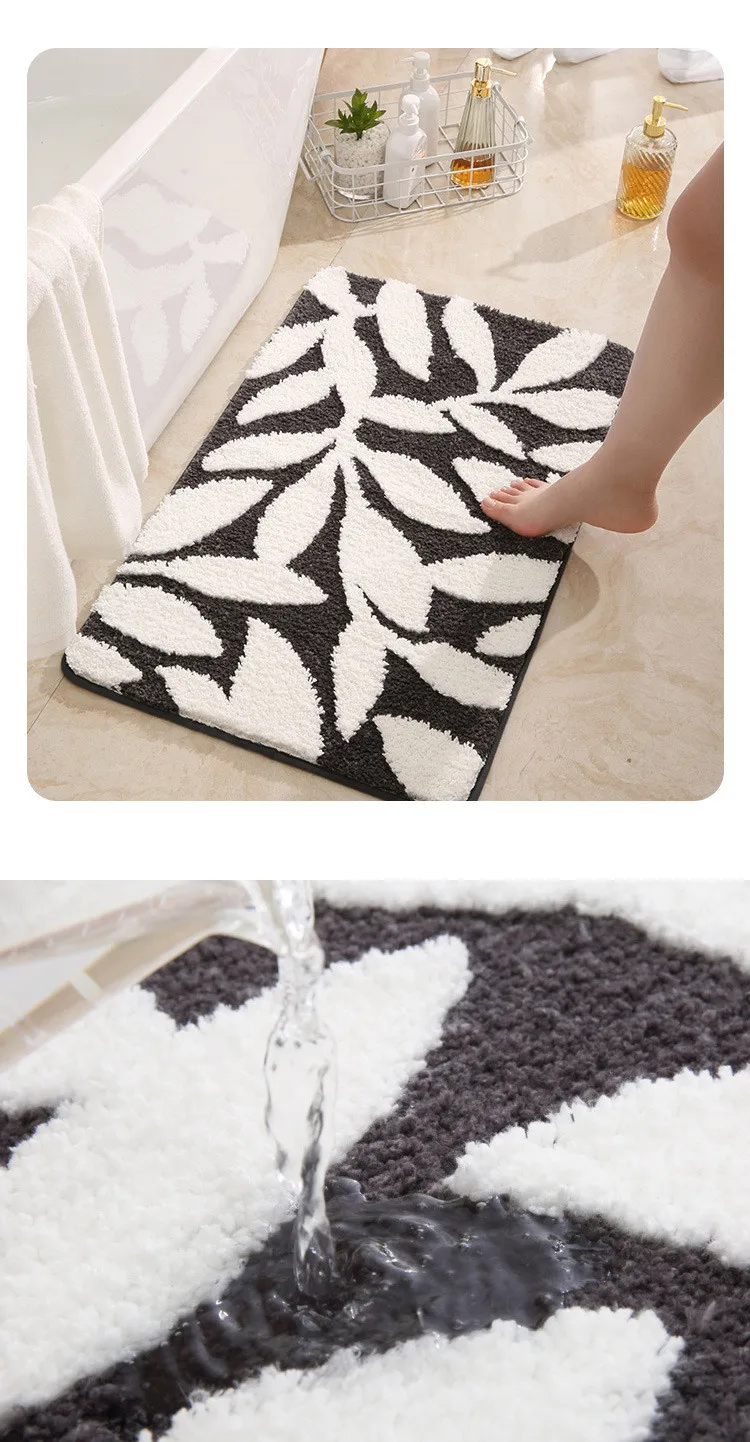 Best Selling Custom Kitchen Living Room Non Slip Floor Mat Bathroom Bath Mat supplier