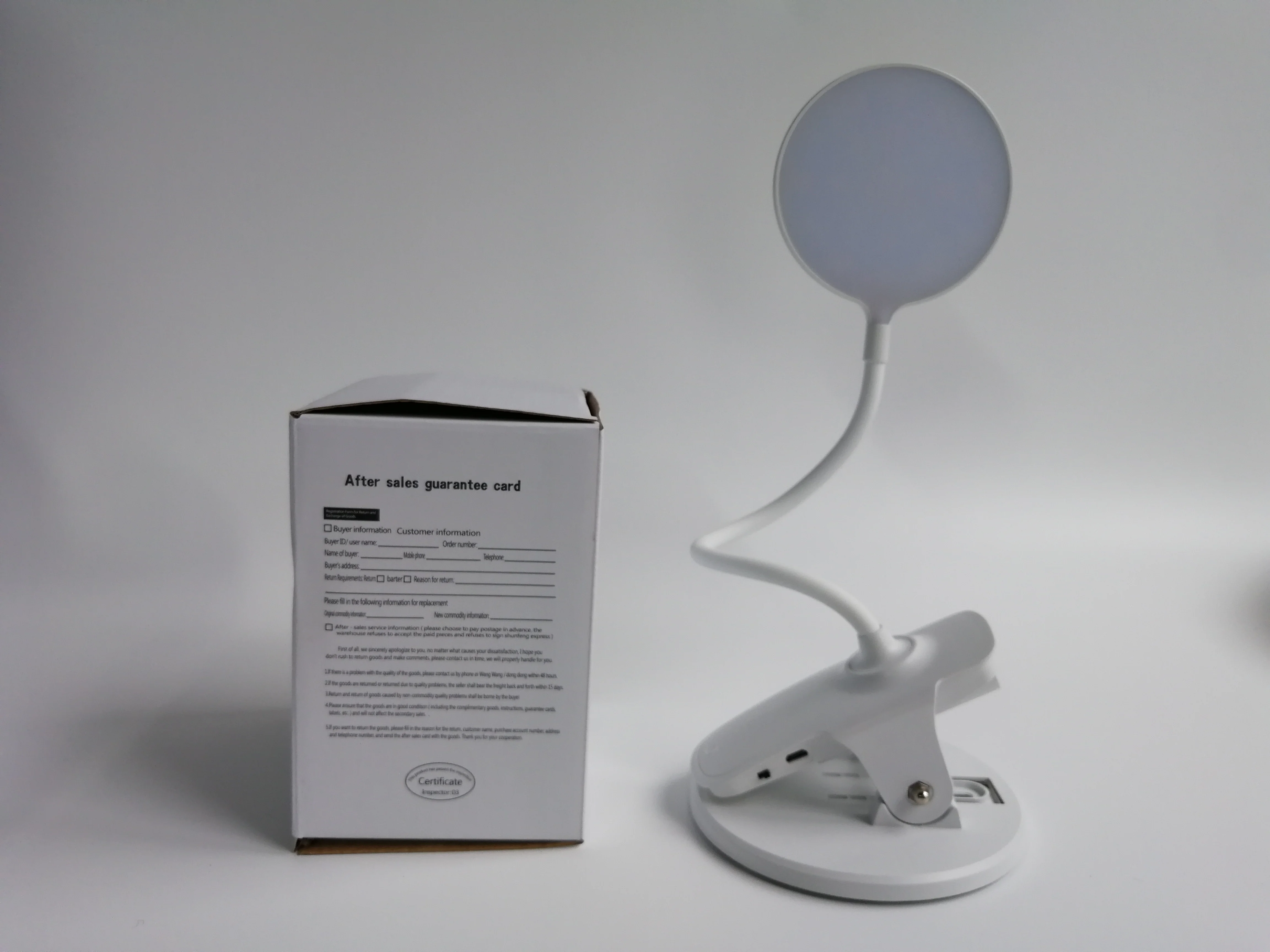Factory Portable Folding Customized Study Light Table Lamp 360 Degree Adjustable for Reading Room Bedside Living Room Table Lamp