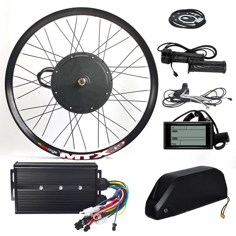 1500 watt electric bicycle conversion kit ACX 1500w bundle acxebikes Empower your ride with eBikelings 48V 1500W Direct 48v Electric Bike Conversion Kit