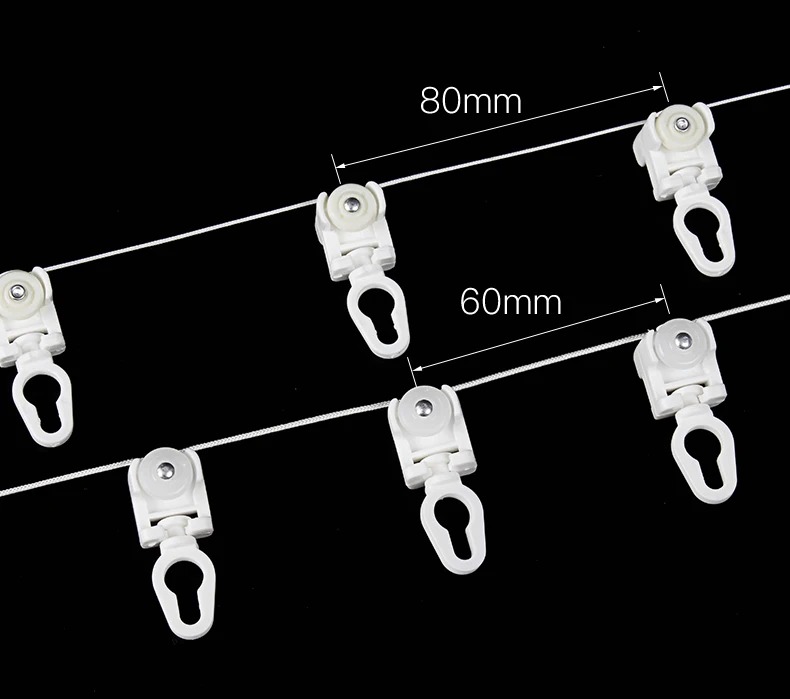 Wholesale S Fold Curtain Track Heavy Duty Silent Ripple Fold Curtain