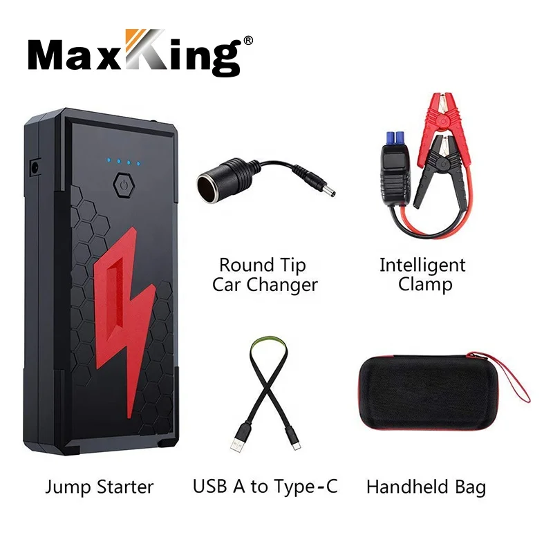 JUMTOP QDSP N12 2500A Peak 20800mAh Car Jump Starter Auto Battery Booster