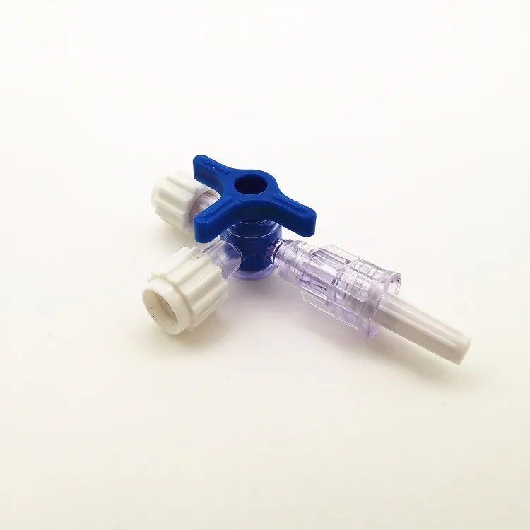 Disposable 3-way Stopcock Veterinary Use 3 Way Three Way Stopcock with Extension Tube