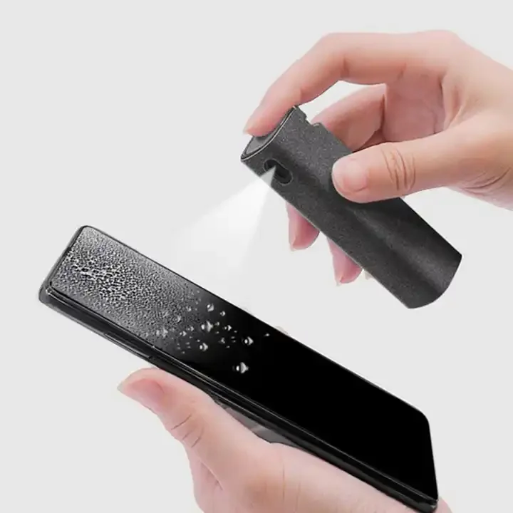 With Cleaning Liquid 2 in 1 Spray Screen Cleaner Mobile Phone Screen Cleaner Dust Removal Tools Cleaning Kit