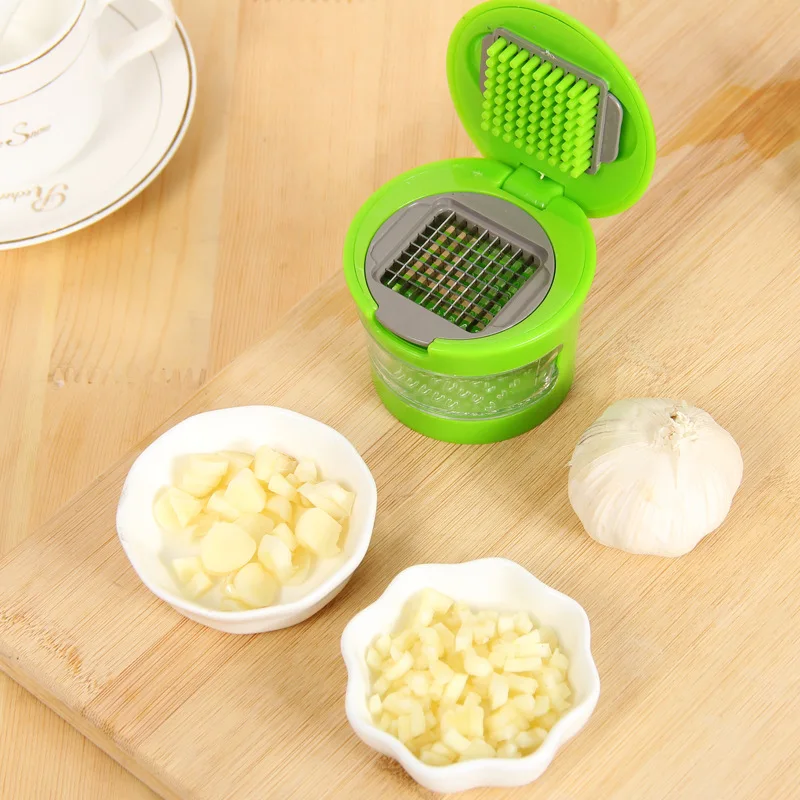 Multifunctional Plastic Garlic Mud Press Mud Press Slicer Dicing