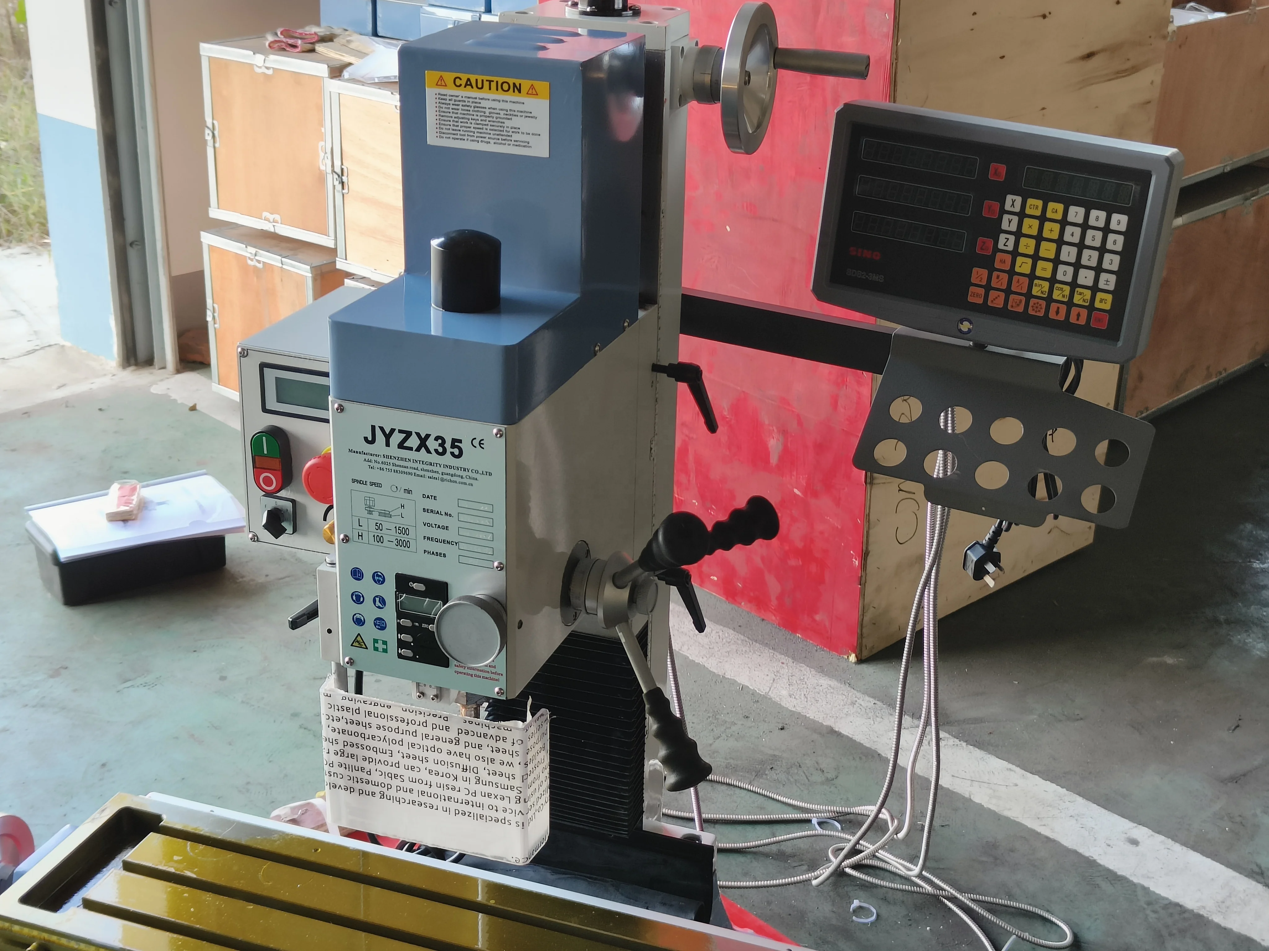 Zay7032g - Precision Vertical Drilling & Milling Machine