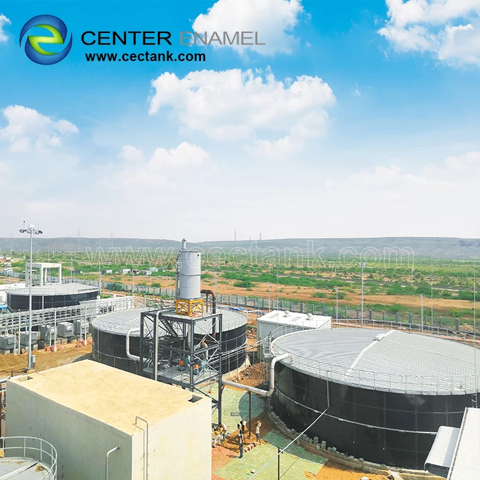 CPO Terminal Project CPO Storage Tanks Glass Fused Steel tank