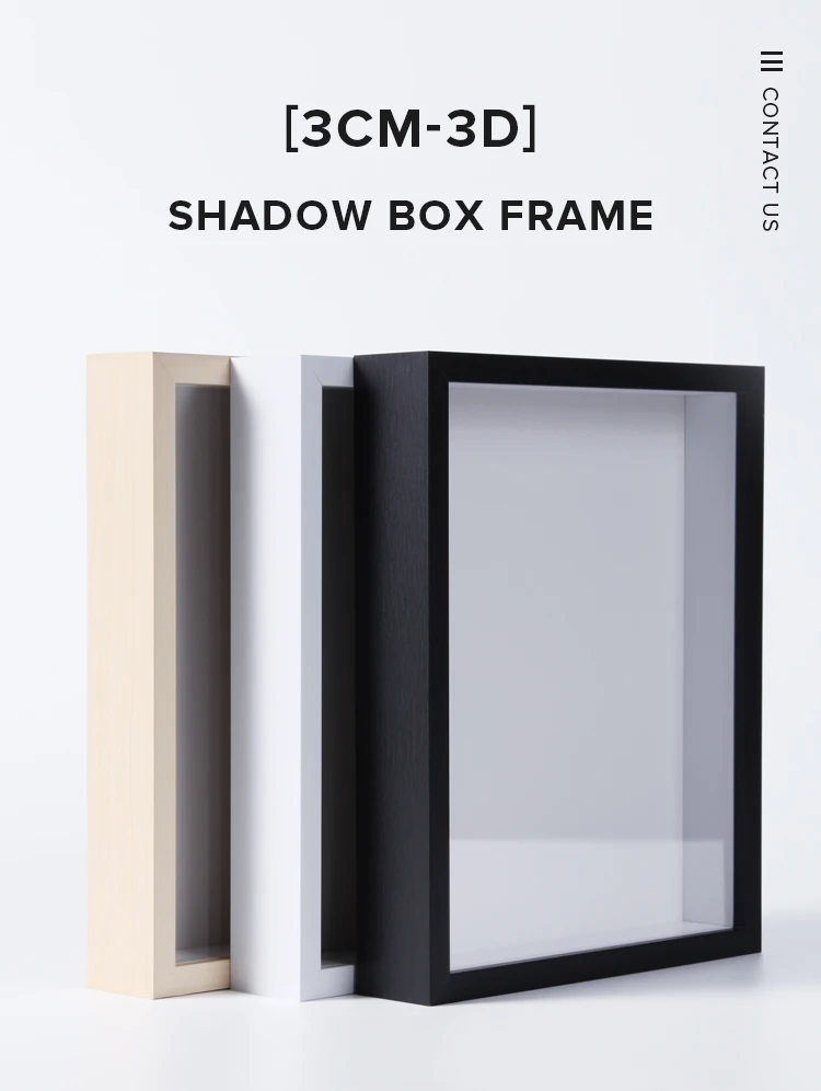 High Quality Custom Australia 8*8 White Wall Art 3d Deep Square Diy