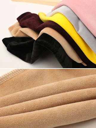 Детские теплые леггинсы, штаны с высокой талией, брюки для новорожденных, Детские повседневные штаны, детская зимняя одежда