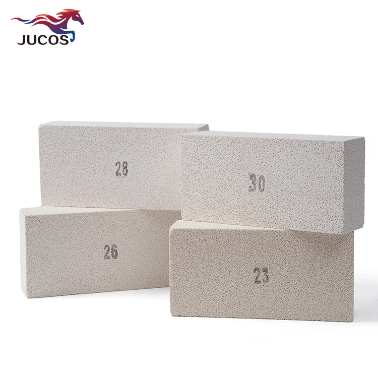 Jm23 Jm26 Jm32 Insulating Fire Brick 1770C Mullite Insulation Lightweight Refractory Bricks for Furnace