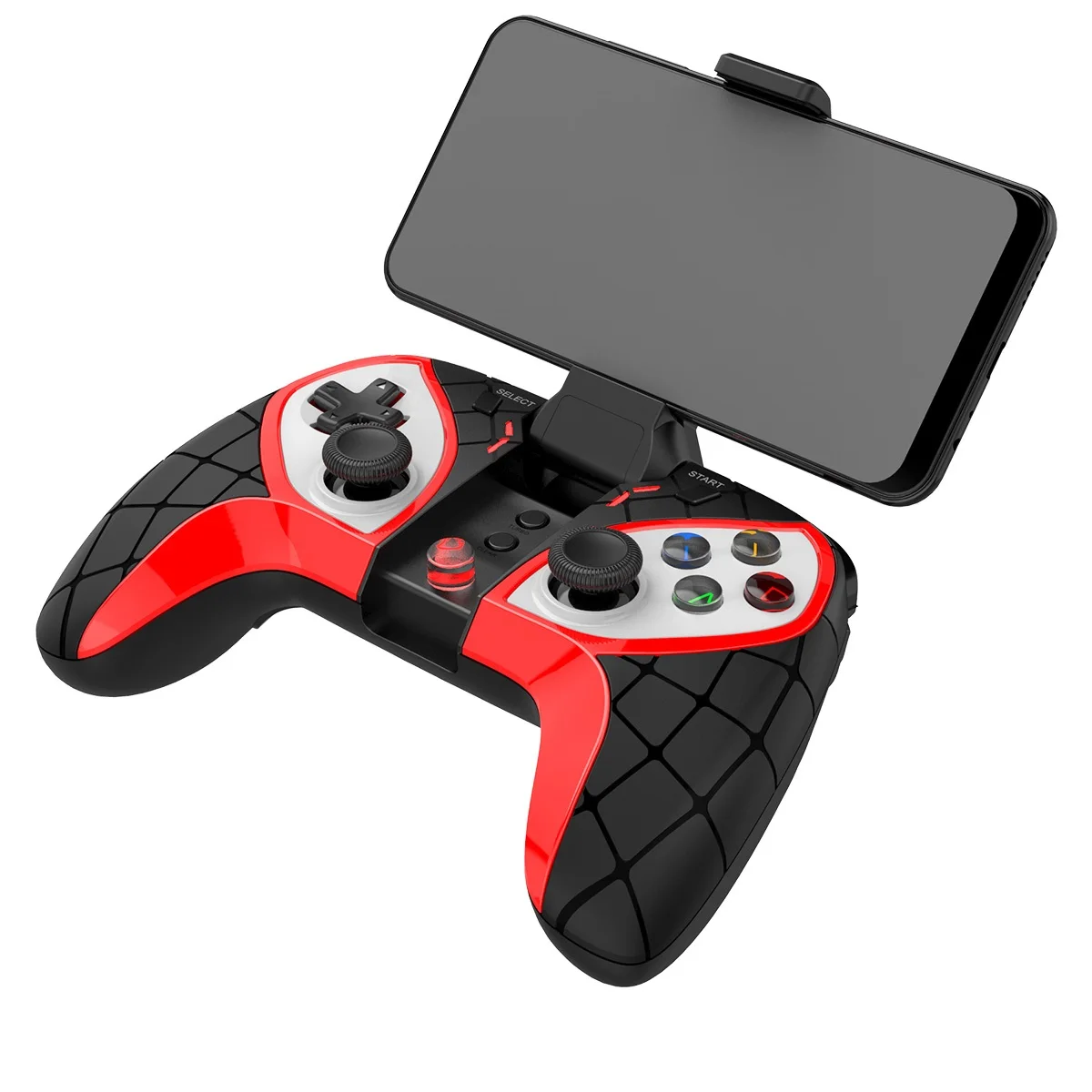 Compatível com Bluetooth 5.0 Controlador De Jogos, Motor De Vibração Dupla,  Gamepad Celular, Botão De Programação, PUBG Mobile, PS3, PS4