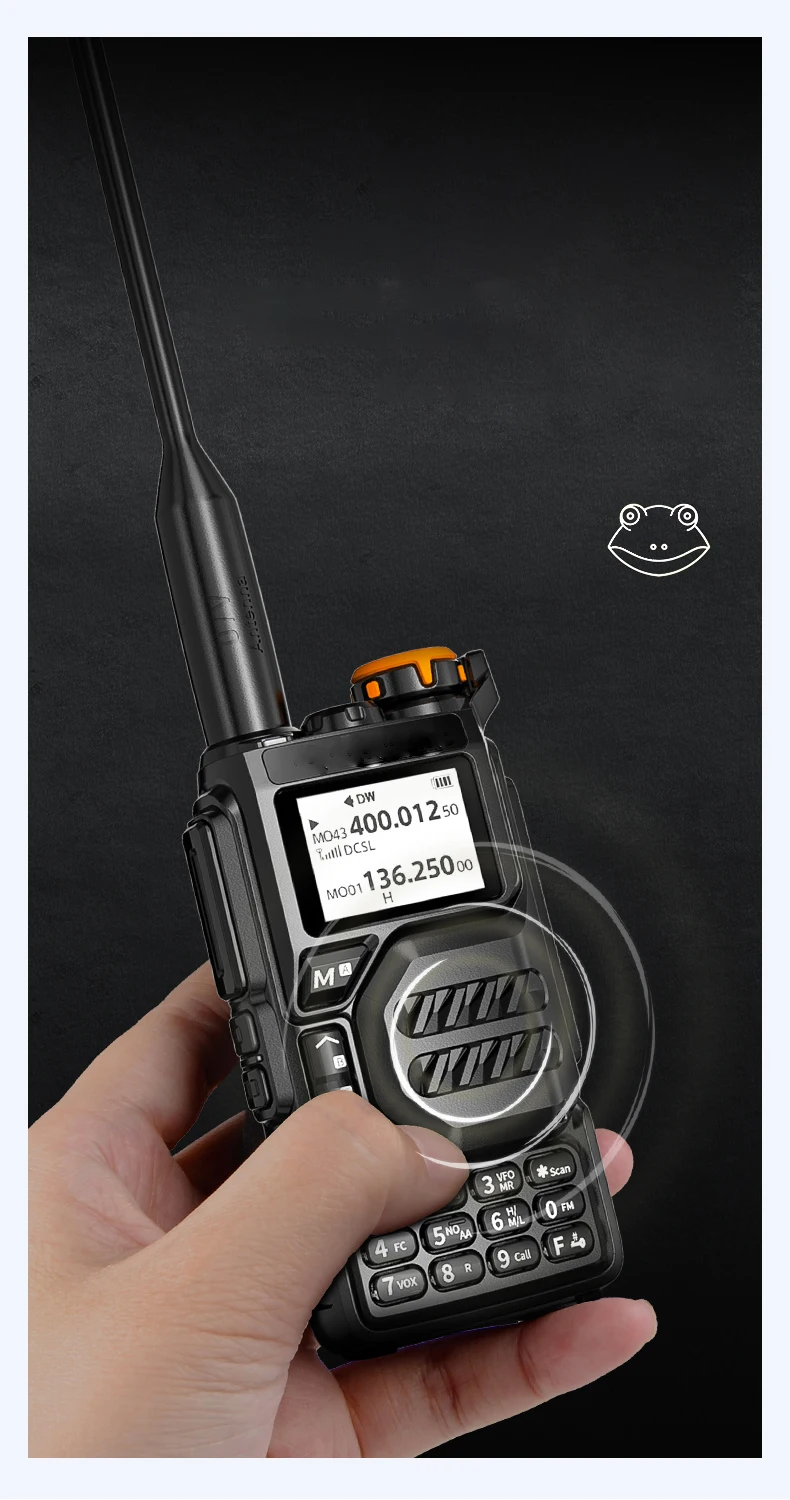 Quansheng Uv-k5 Ham Radio 5w Dual Band Walkie Talkie Long Range Noaa Fm ...