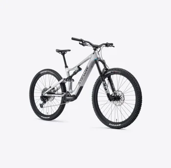 Amflow PL Carbon E-Mountain Bike With DJI Avinox Drive System Built-in LED Control Display DJI Amflow PL Full Suspension Ebike