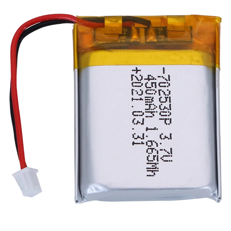 100% New Original 3.7V 2000Mah Lithium Rechargeable Batteries Lithum Polymer Battery