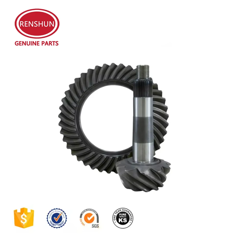 Renshun 41201-80747 Crown Wheel and Pinion for Toyota Coaster