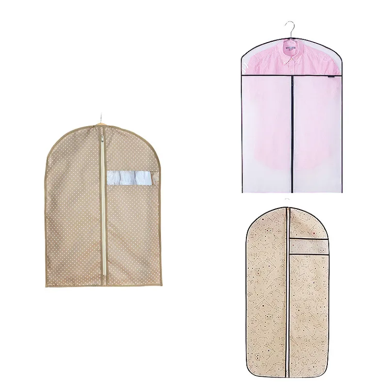 Wholesale 40 Inch Moth Proof Cover Suits Bag Clear, Protecting