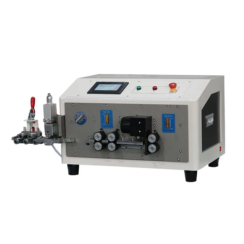 Full Automatic Flat Ribbon Wire Cutting Stripping Large Cable Cutter ...