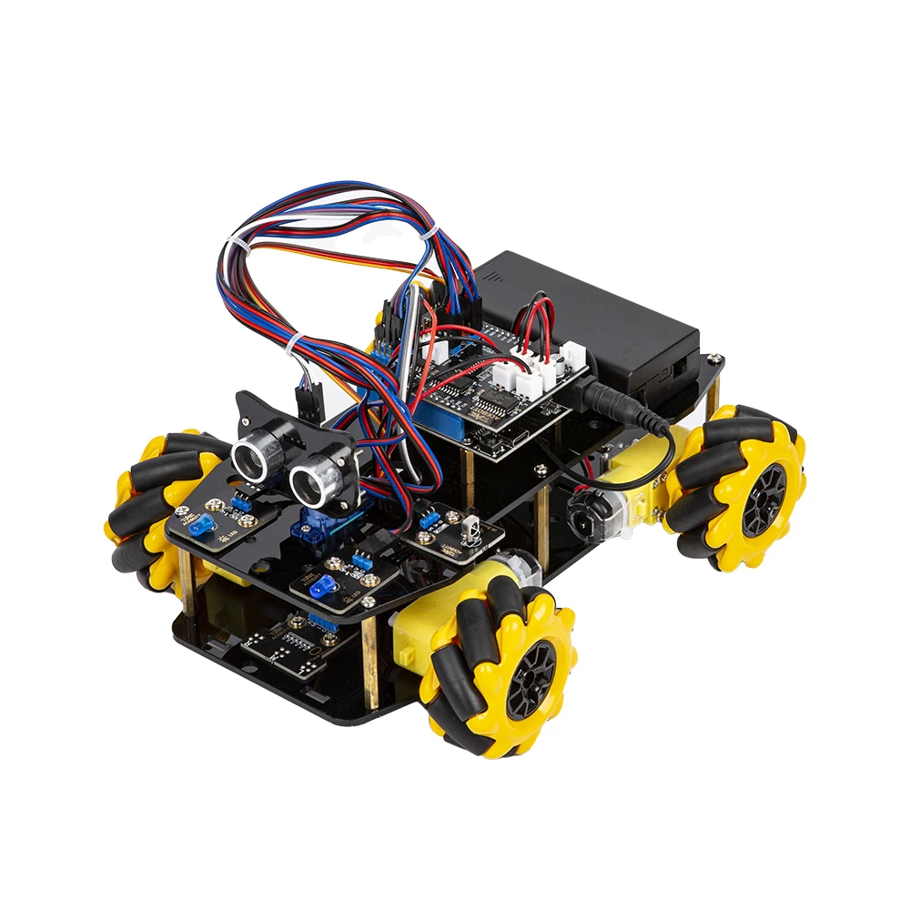 Acebott Esp32 Cam Omni Wheel Robot Kit Programmable Obstacle Avoidance ...