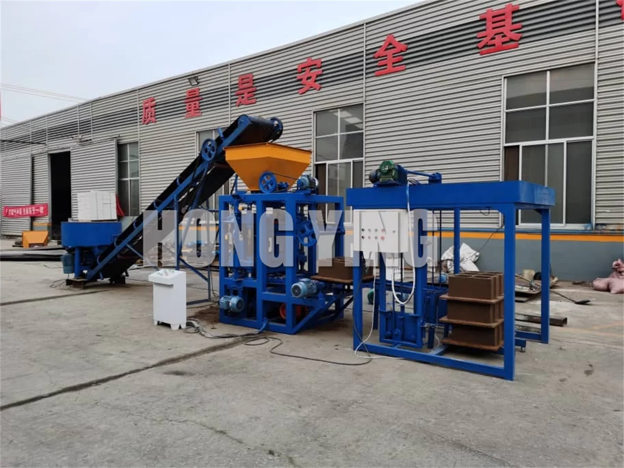 Hollow Block Paver Brick Making Machinery Automatic Price Block Machine ...