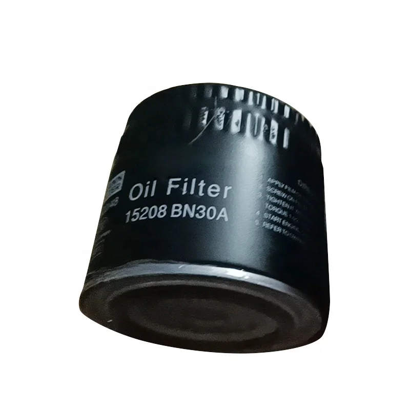 Japanese Car Oil Filter High Filtration Efficiency 15208bn30a For