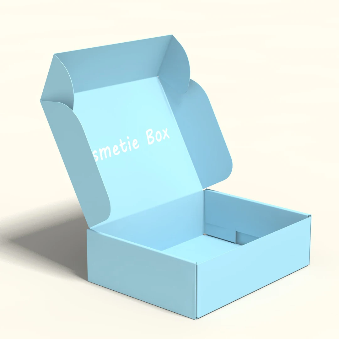 Manufacturer Large Color Printed Cardboard Box Mailing Apparel Box Corrugated Custom 3 D Shipping Boxes With logo Packaging