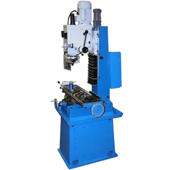 【未使用】FS-STD True MachineHead Aged Nickel Gear Head ZX7045 Auto Feed Drilling Milling Machine - 3 Axis, 45mm