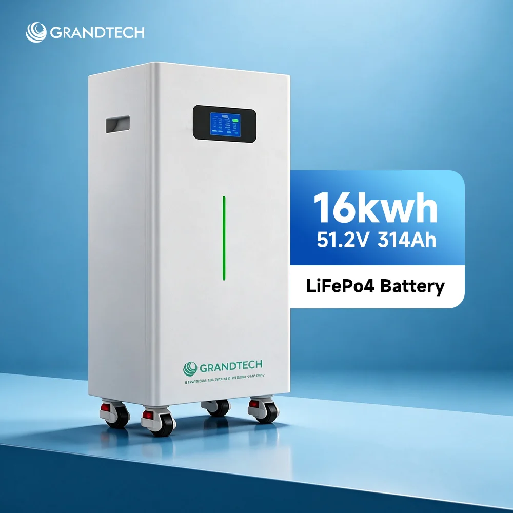 6500 Cycles+ Rechargeable Lithium Ion Batteries 15Kwh 16Kwh 30KW LiFePO4 Battery 48/51.2V 200Ah 300Ah for Home,EV Charging