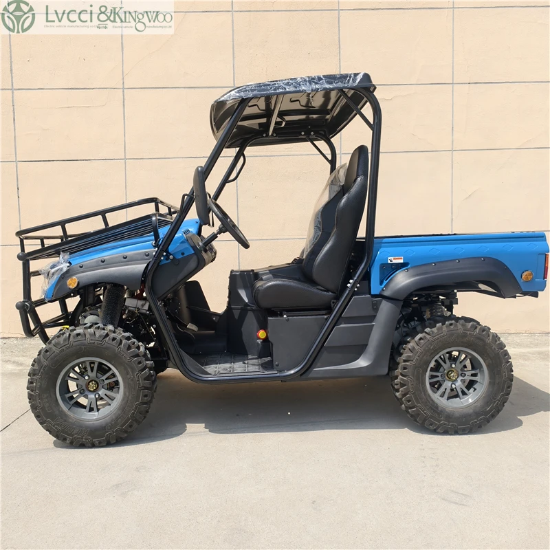Customized Automatic Model 4X4 10KW Electric UTV with Front Baggage ...