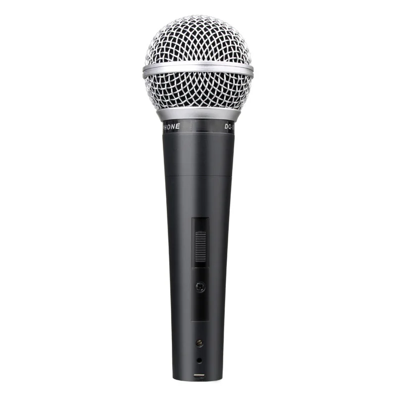 Handheld Professional Wired Dynamic Microphone Clear Voice Mic for Karaoke Part Vocal Music Performance