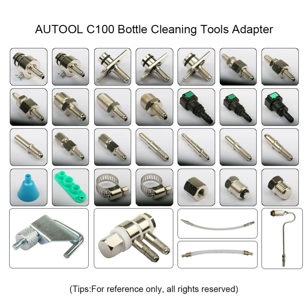 POPLIS Auto Fuel Injector Cleaner, Non-Dismantle Cleaner Kit Air Intake System Cleaner 6 thumbnail image