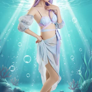 Sexy Young Japanese Girls High Waist Fruit Floral G-String Bikini Set Cover up Beachwear Custom Two-Piece Swimsuits for Women