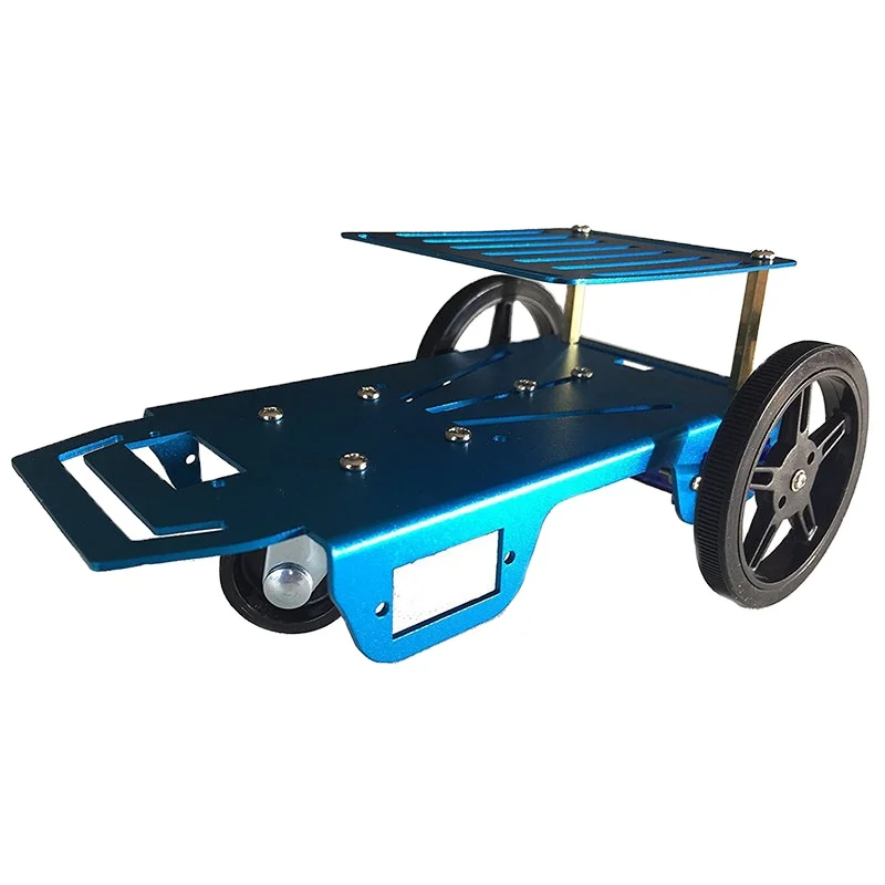 2WD Remote Control FIRST Chassis Metal STEAM Education Robot Car Electronic DIY Toy for School Students for Musical Creativity