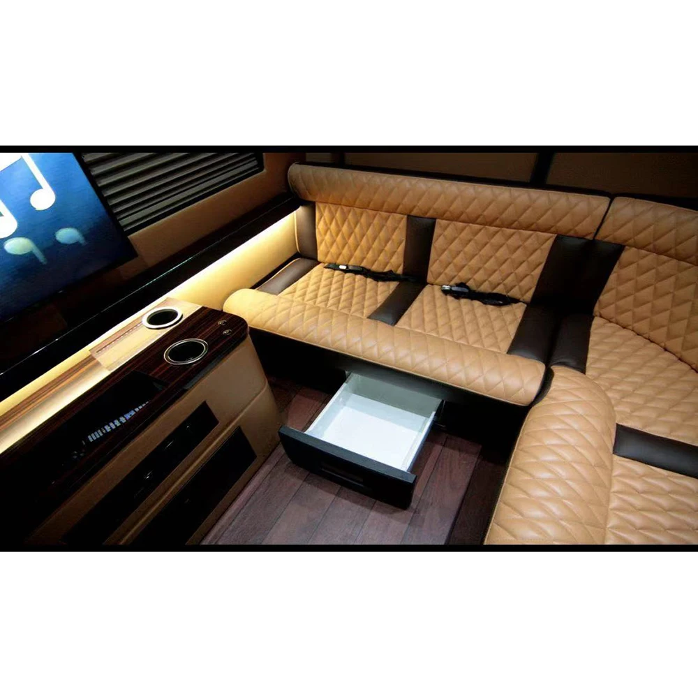 Multistyle Customized Rear Seats Modified Sprinter Large Sofa For For