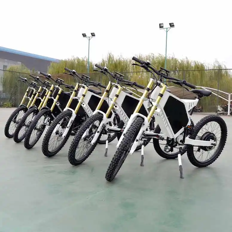 Electric Bomber Fat Ebike 8000w 72 Volta Electric Bicycle Adult Powerful Enduro Electric Bike