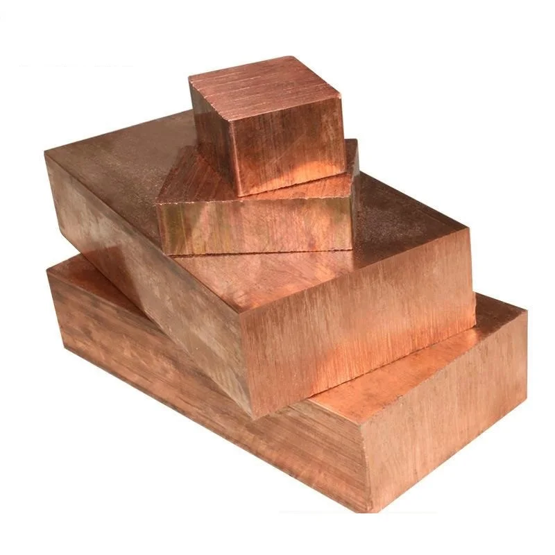 Competitive Price Copper Lump Customize Size 5-20mm Metal Copper Ingot Cu Block for Industry Usage