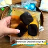 Chocolate crispy handmade bag