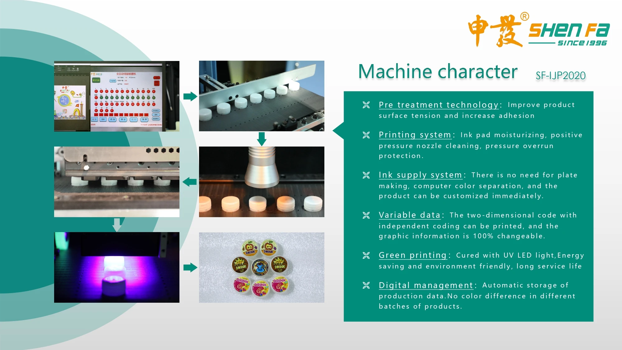 High Speed Production Line Inkjet Printer Digital Uv Printing Machine