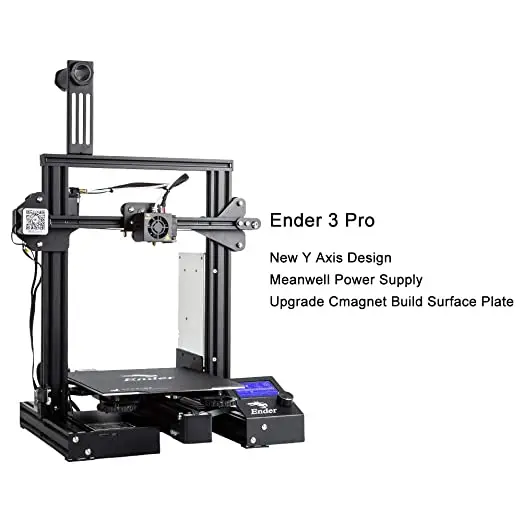 Ender 3 Pro 3D Printer with Certified Power Supply and Removable Build Surface Plate Consumer Electronics