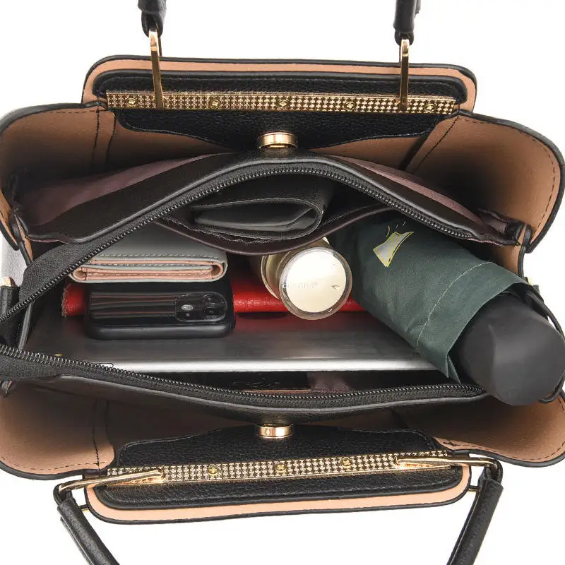 2022 New Arrival Fashion Big Crossbody Bags Pu Leather Handbags For ...