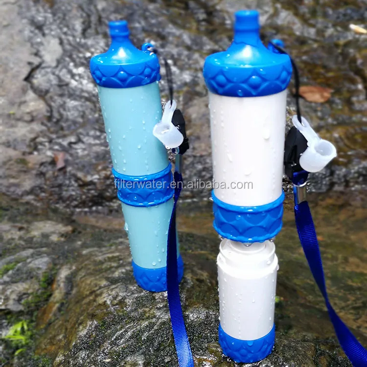 Filtro dell'acqua personale, purificatore d'acqua per la sopravvivenza
