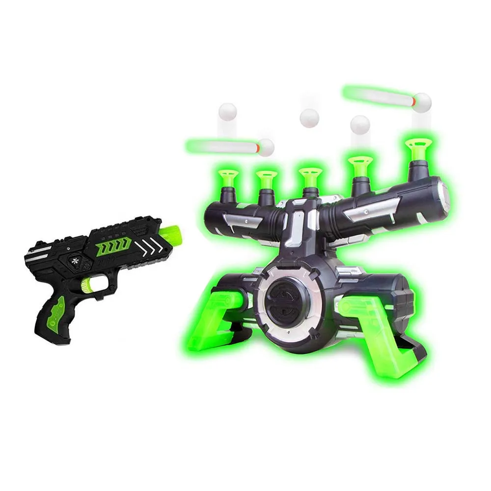 暗闇で光るシューティングゲームターゲット練習玩具 男の子用スペースガン 黒と緑 Buy 宇宙銃 シューティングゲーム ショットガン Product On Alibaba Com