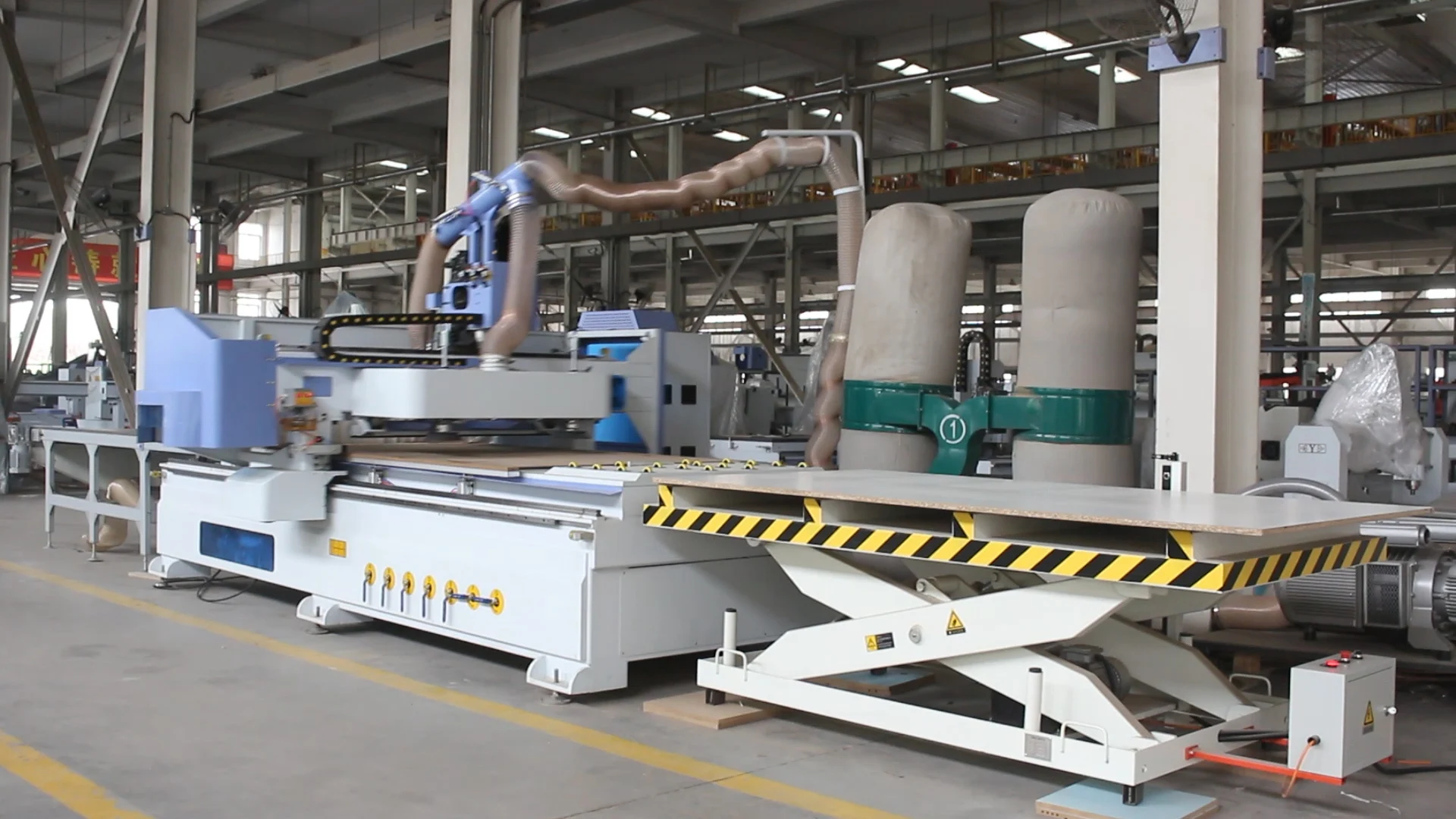 Quick High Speed CNC Router ATC 4 by 10 ft CNC Router CC Woodworking Engraving Machine for Quick Working Cutting and Carving