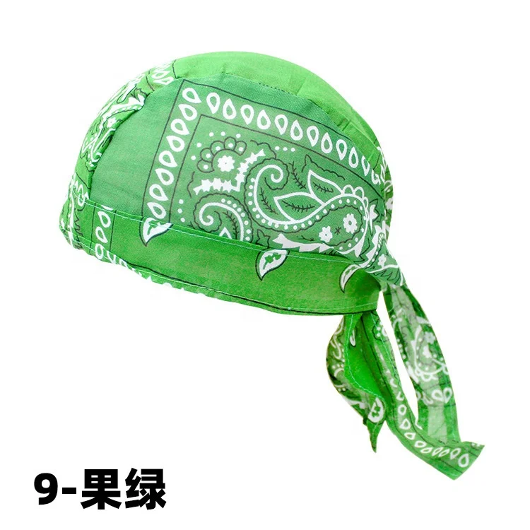 2-Pack Polyester Do Rags / Skull Caps - Sweat Wicking Helmet Liner & Head Wrap For Men & Women, Black & Grey