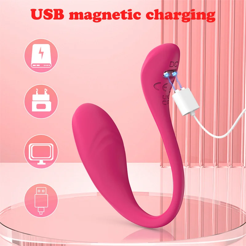 Niusida Jumping Eggs APP-Control Wearable Vibrators Set Small Soft Erotic Vibrators Product USB Chargble Vibrators Stimulator