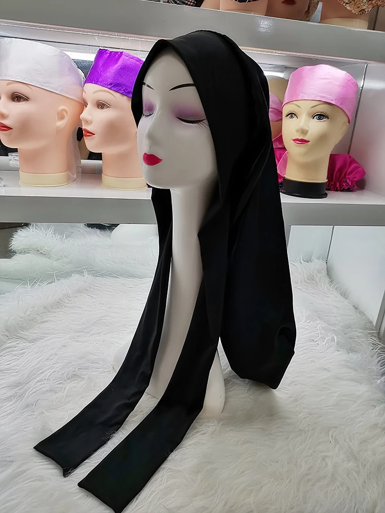 LV Double Layer Satin Bonnet – Exquisite Ladies Hair