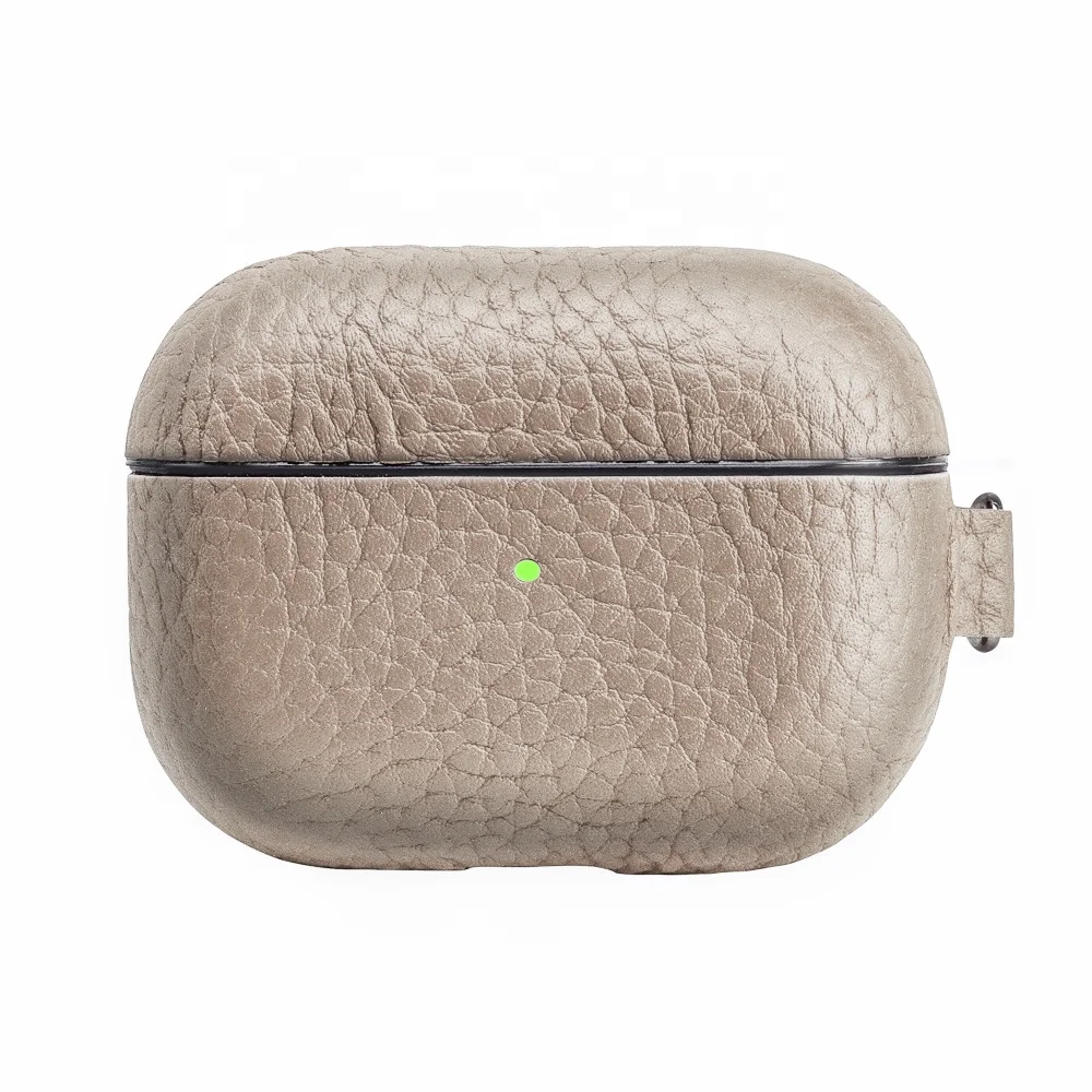 Airpods Pro 2022 / 2019 LV Unique Design Leather Protection Case – White
