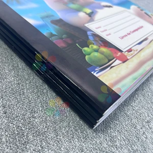 High-Quality A5 School Notebook 80 Pages - Single Ruled with 100 Sheets, Soft Cover