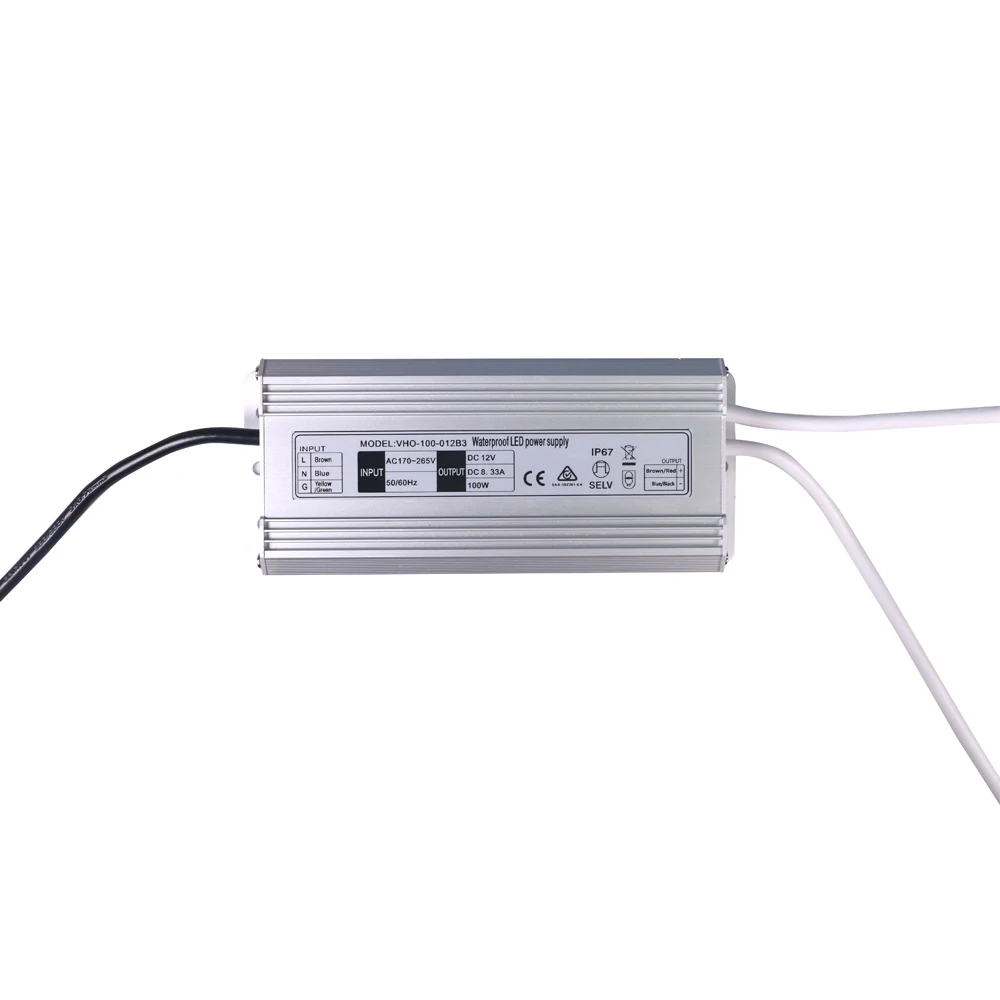 Done LED Driver 100w 24v Power Supply Water Proof CE CB UKCA BIS Passed
